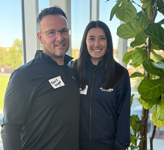 Zack Bagdon and Jessica Maiers